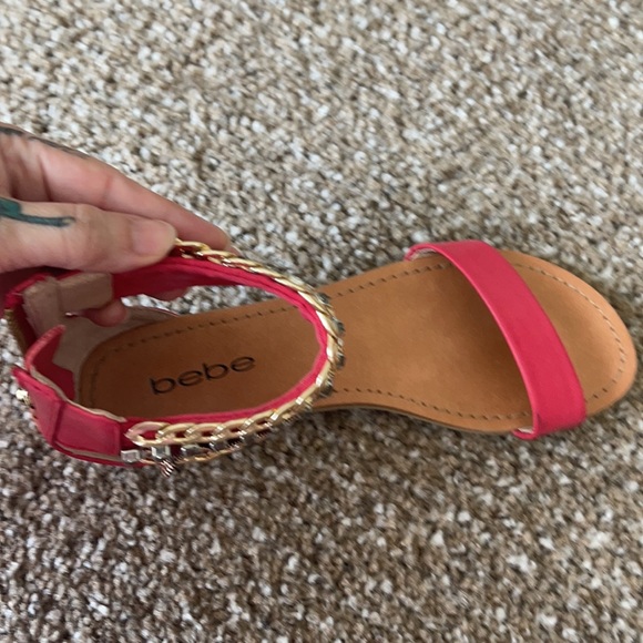 Beautiful red Bebe sandals - Picture 2 of 6